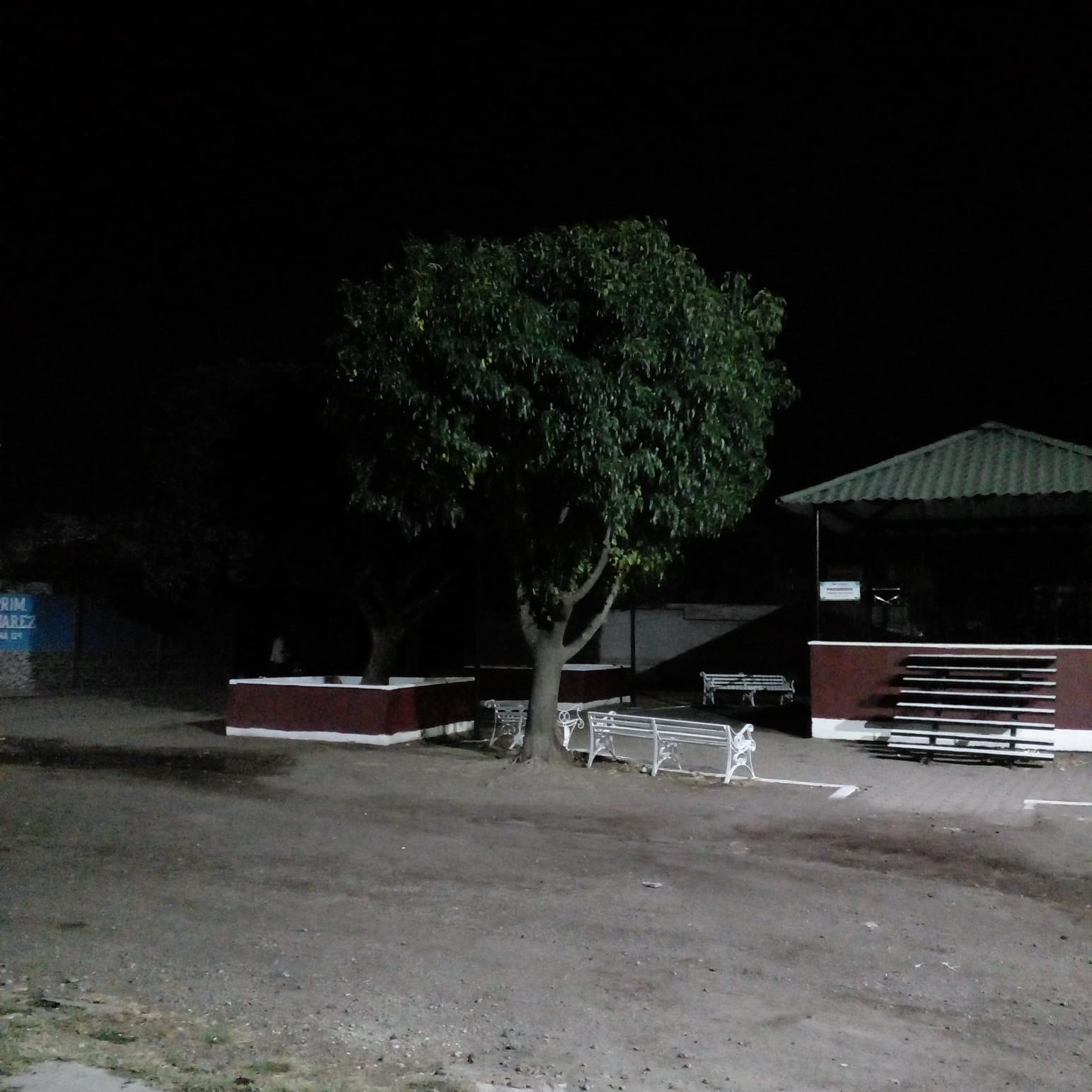 #Salamanca Vecinos de la comunidad de La Cal exigen reparación de lámparas tras tres semanas sin luz en su jardín 