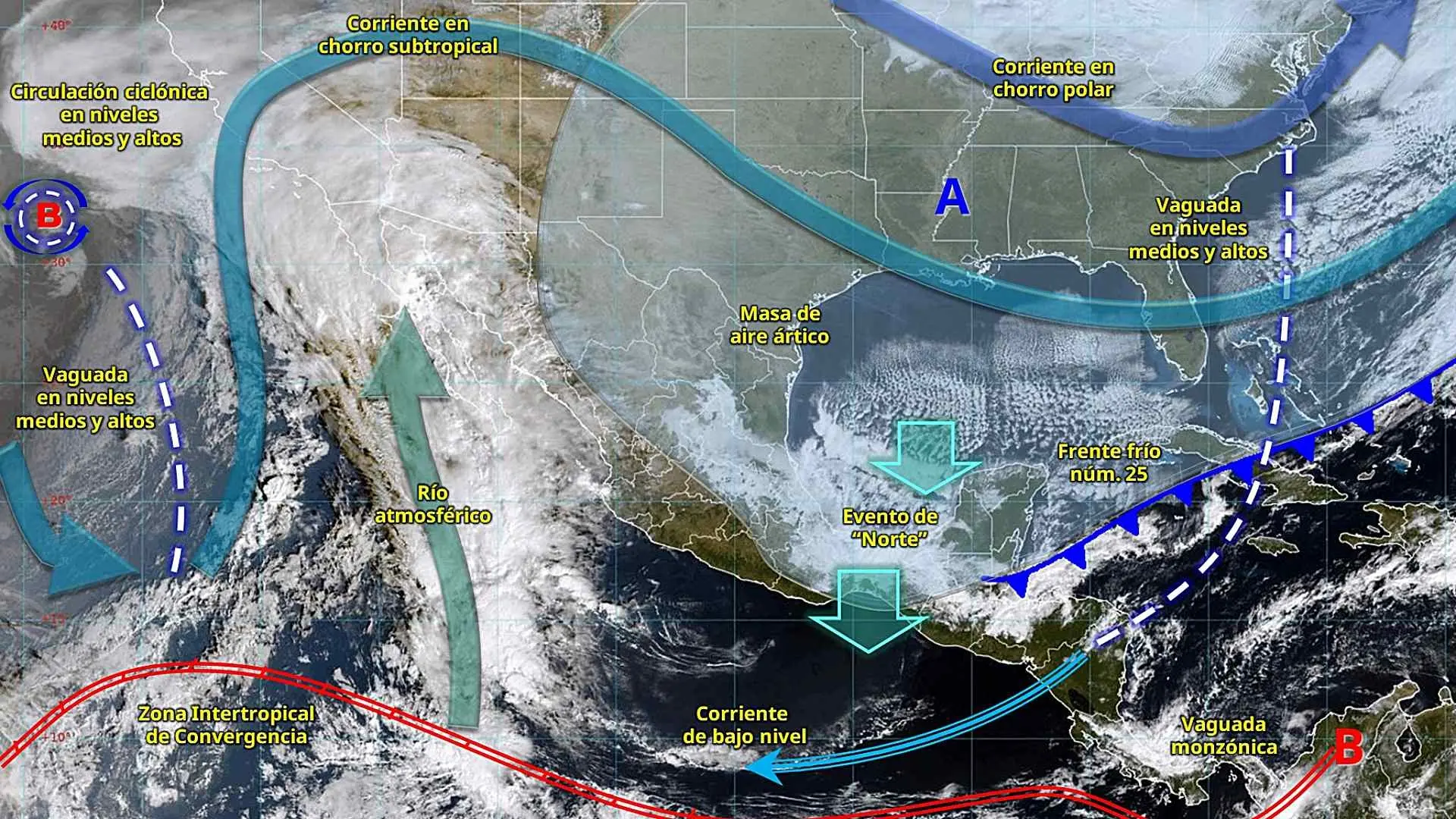 #Guanajuato Amanece con 2 grados por masa de aire ártico