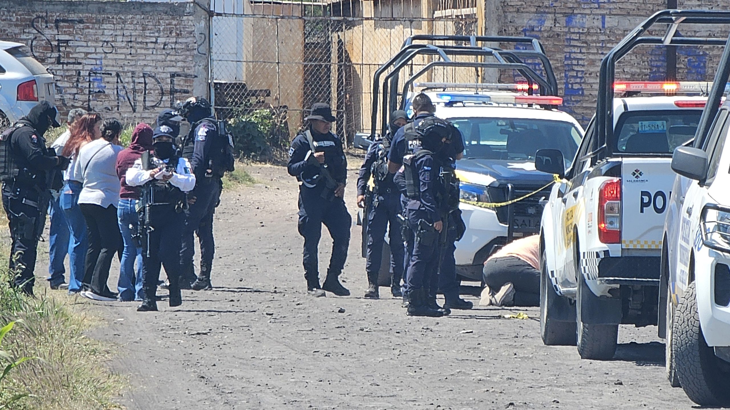 Dos masculinos perdieron la vida tras ataque con arma de fuego en El Circuito, #Salamanca 