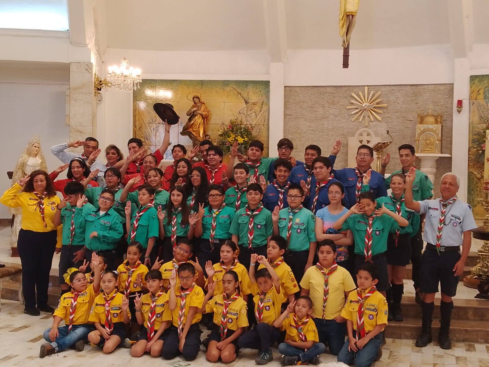 Scouts salmantinos llaman a fortalecer valores para reconstruir el tejido social