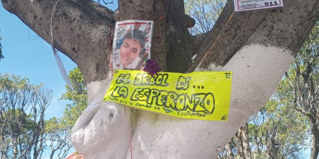 Colectivo salmantino de búsqueda invita a familiares de desaparecidos a colocar sus fotos en «Árbol de la Esperanza», en #Cortazar