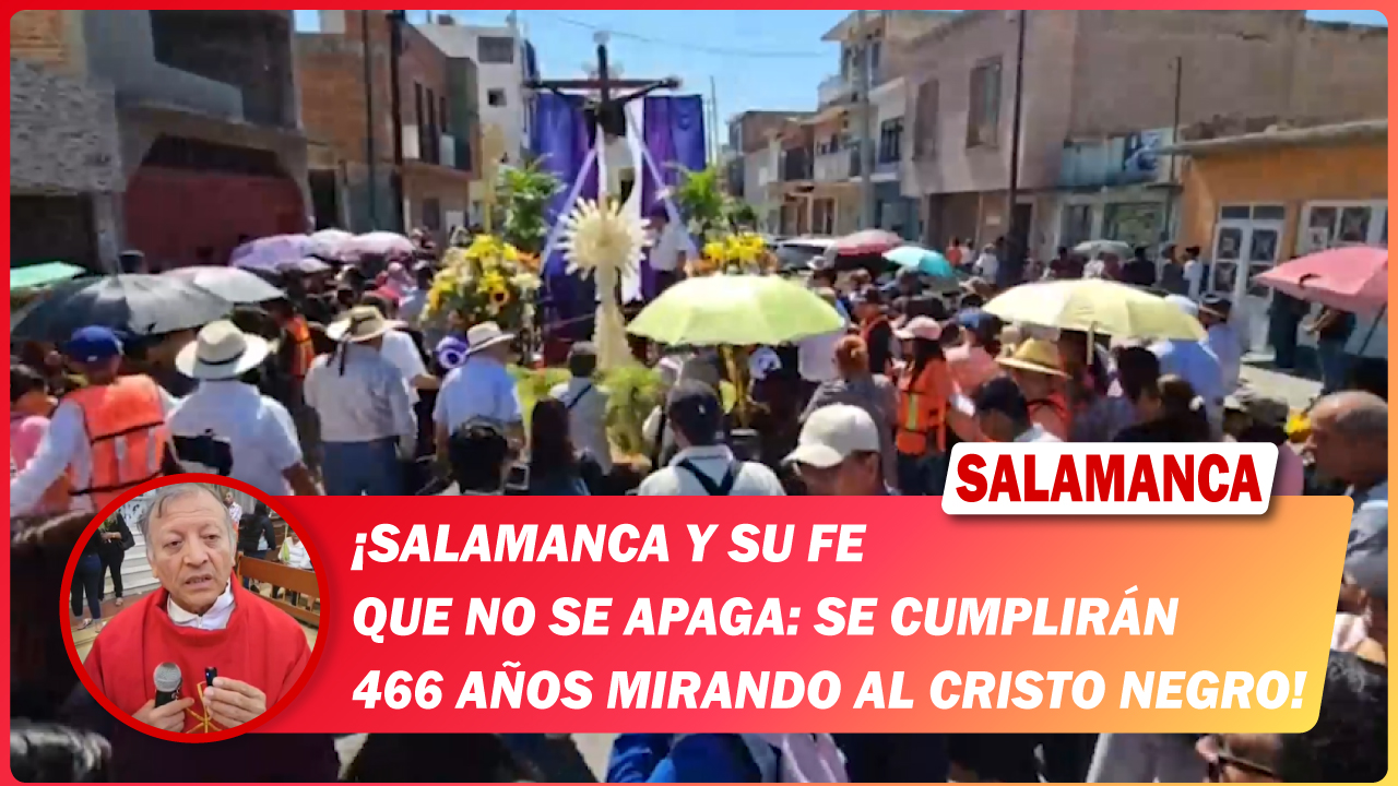 🙏 Salamanca y su fe que no se apaga: se cumplirán 466 años mirando al Cristo Negro
