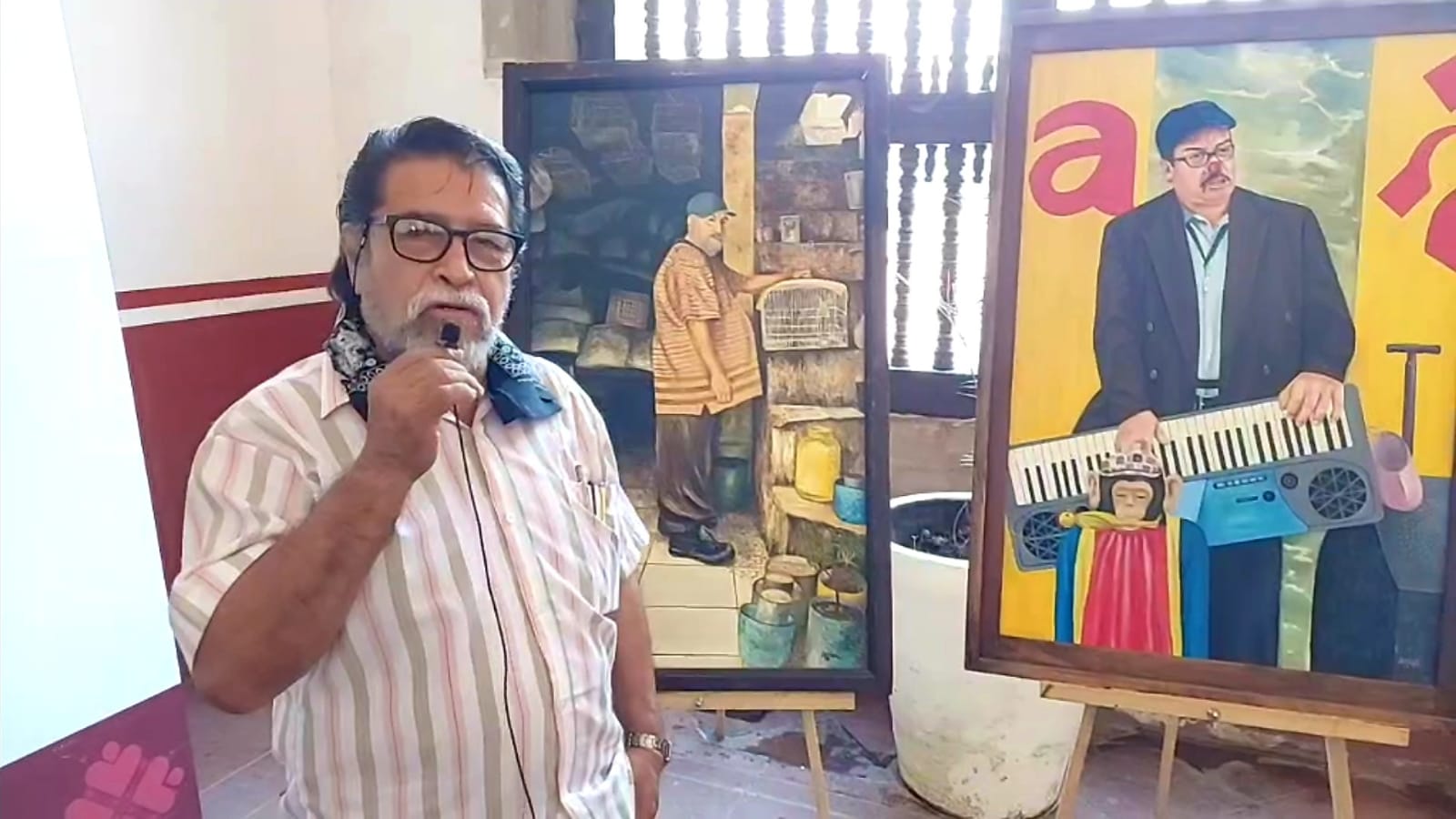 #Salamanca Agripino Aguilar llama a la infancia salmantina a descubrir el arte