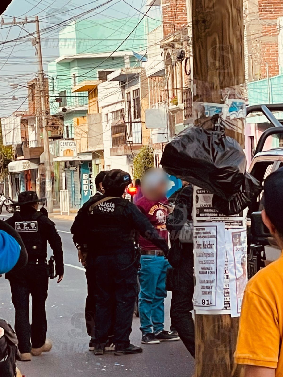 Detienen a dos hombres tras presuntamente agredir verbalmente a mujeres en la marcha del 8M, en #Salamanca