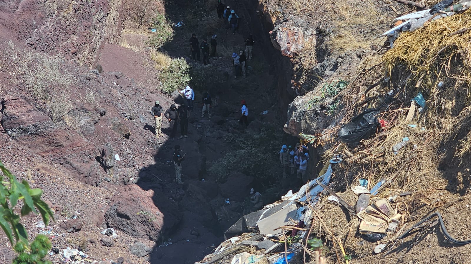 Localizan cuerpo en estado de descomposición en el Cerro de la Cruz, en San José de Uluapan, #Salamanca