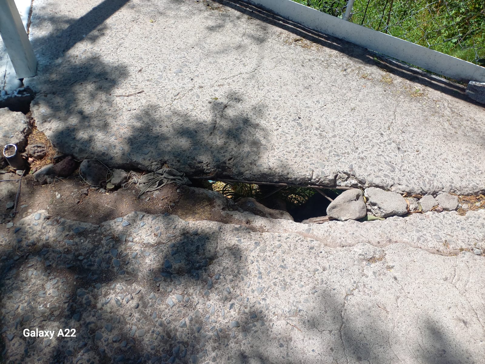 #Salamanca Vecinos denuncian obras mal hechas en puente peatonal de Los Zavala