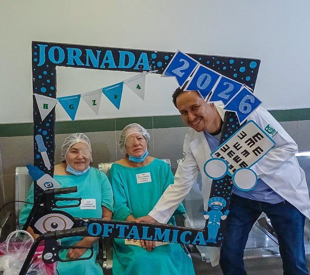 Adultos mayores recuperan la vista en jornada de cataratas; llaman a más pacientes a acercarse