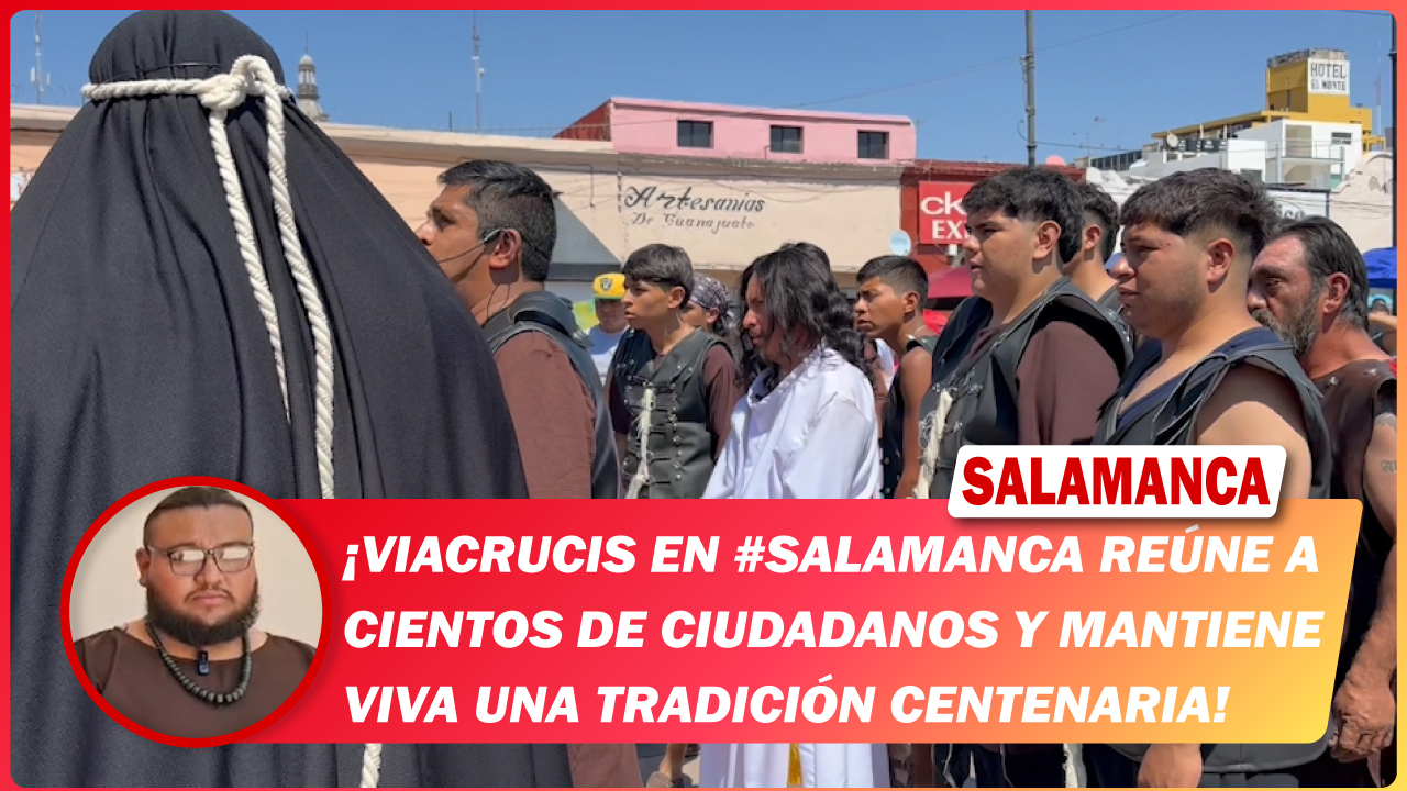 Viacrucis en #Salamanca reúne a cientos de ciudadanos y mantiene viva una tradición centenaria