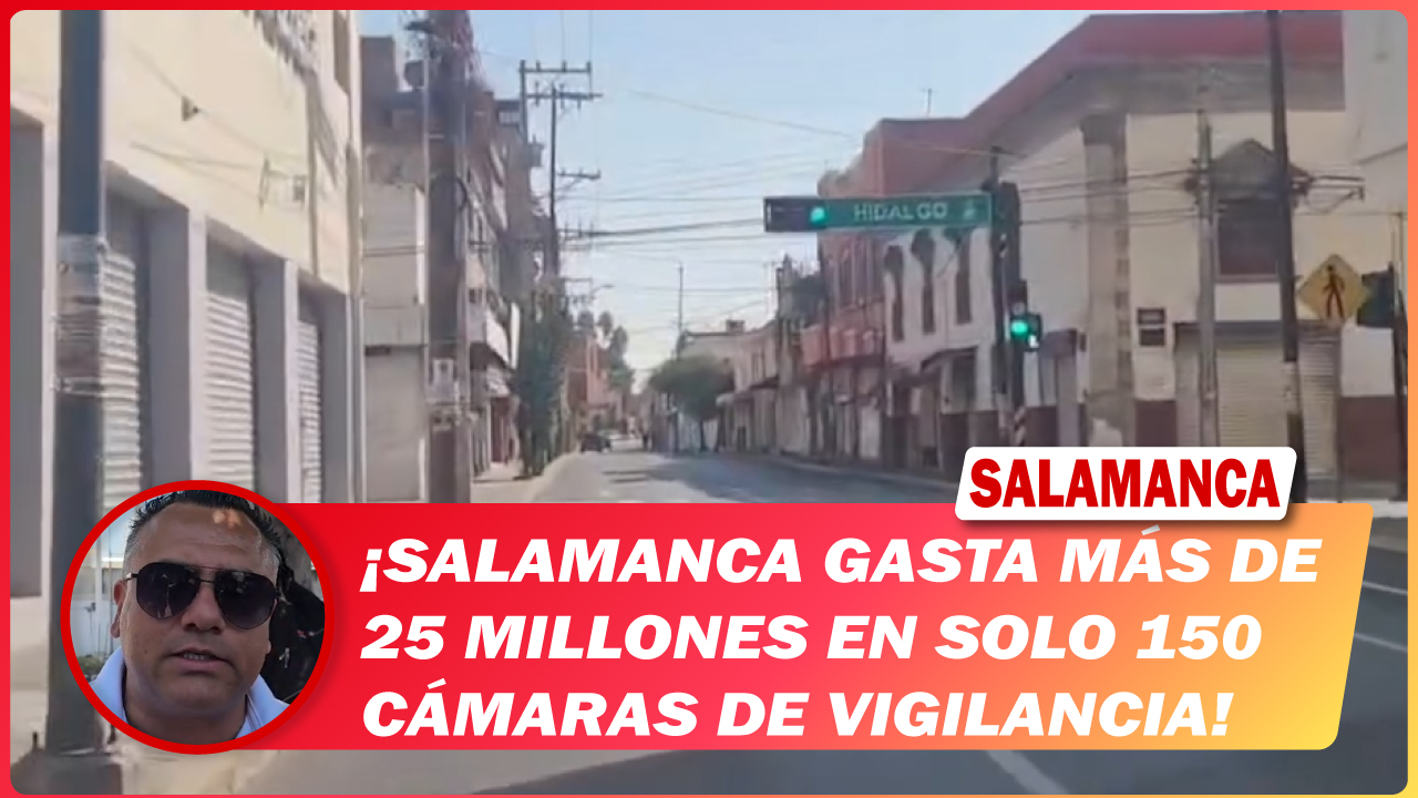 #Salamanca gasta más de 25 millones en solo 150 cámaras de vigilancia