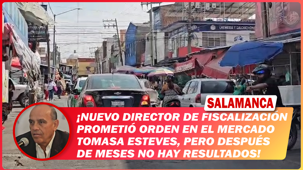 Nuevo director de fiscalización prometió orden en el mercado Tomasa Esteves, pero después de meses no hay resultados