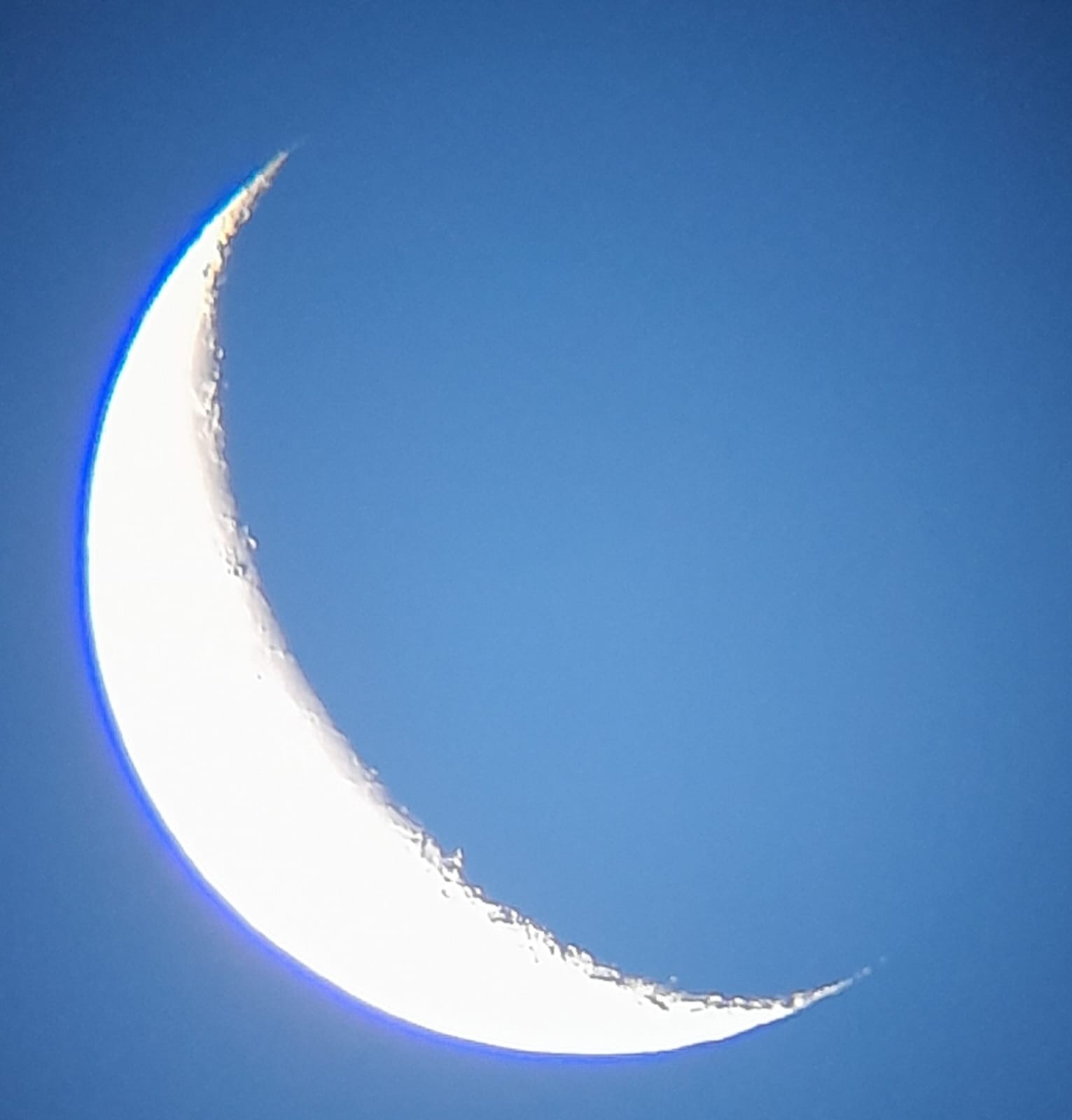 #Salamanca Recibió la luna menguante en este lunes 13 de abril