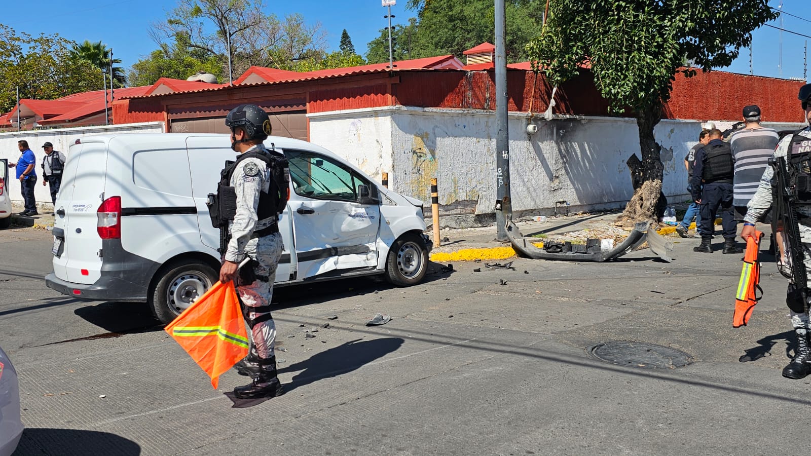 Un hombre resultó lesionado tras accidente vial en San Roque #Salamanca