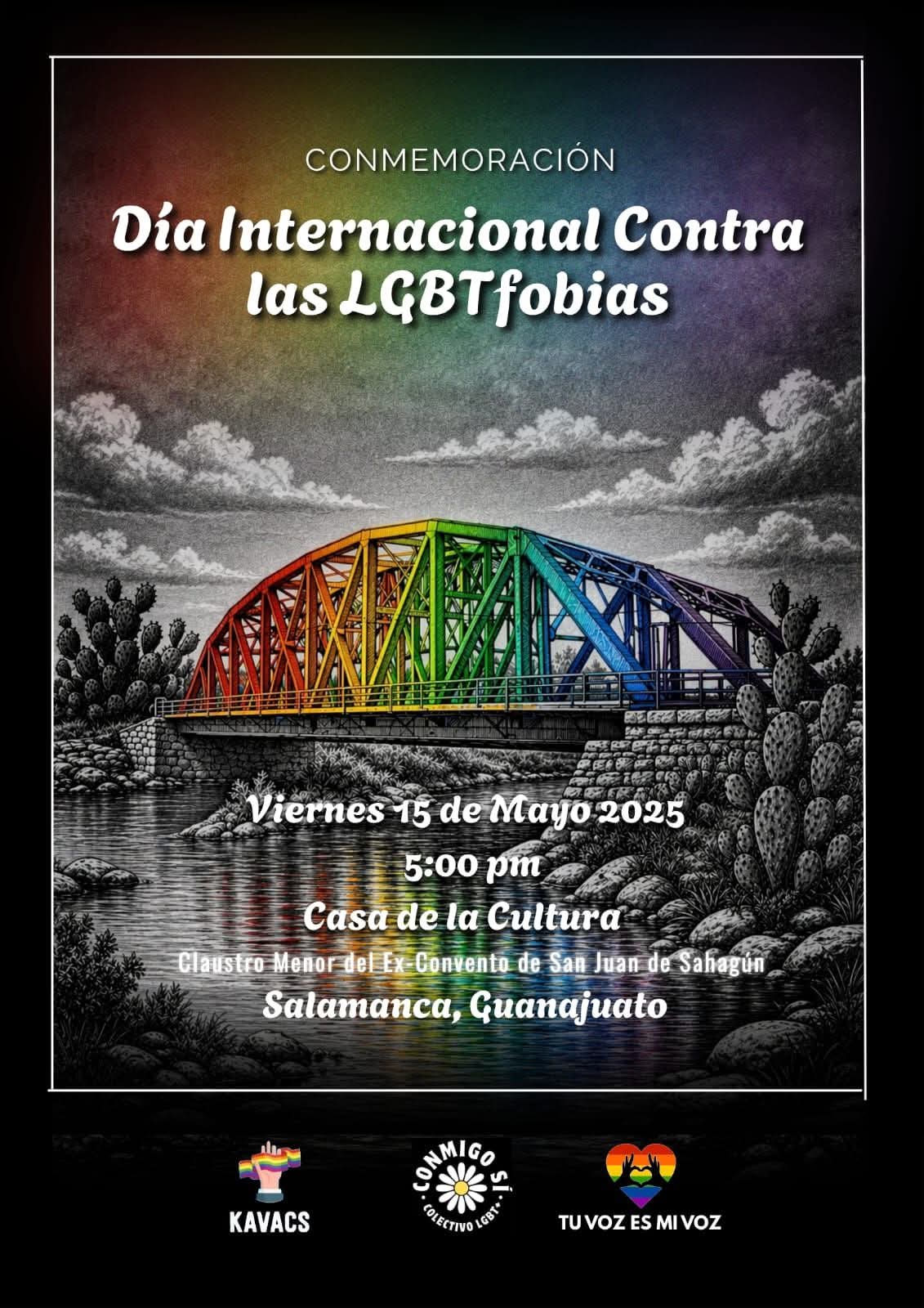 Colectivos salmantinos convocan a conmemoración contra las LGBTIQ+fobias este 15 de mayo 