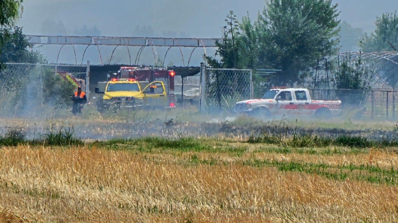 Se incendia bodega en San Vicente de Flores, #Salamanca