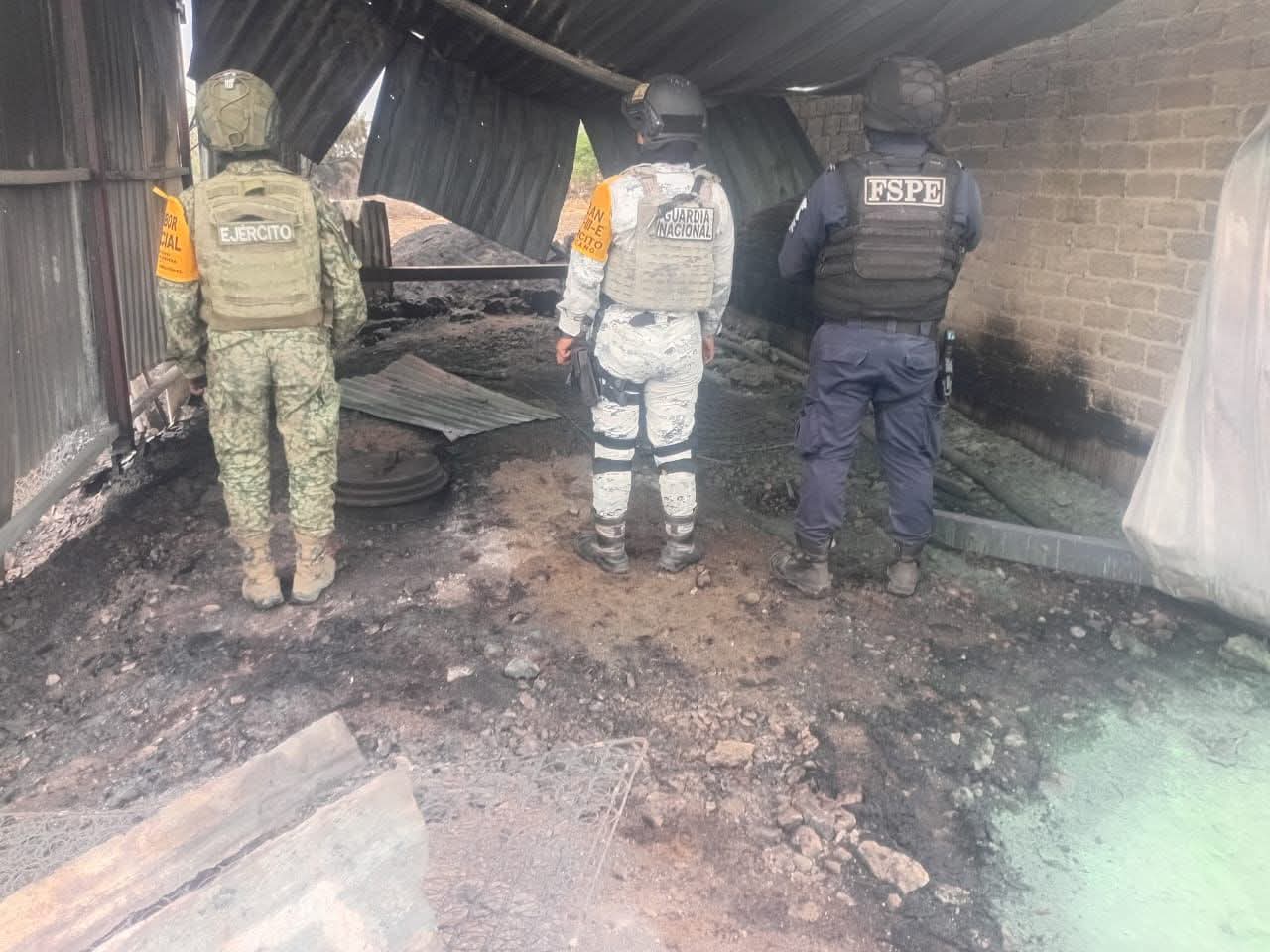 Decomisan supuesto centro clandestino de hidrocarburos en #Juventino Rosas