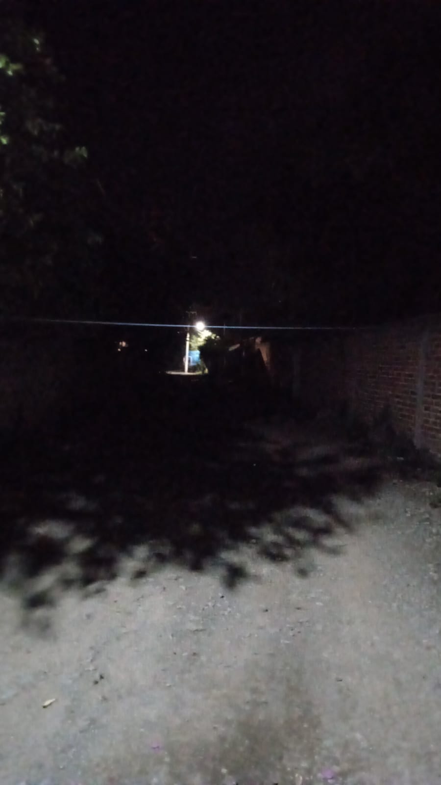 #Salamanca Habitantes de la comunidad Sauz de Cruces exigen que se les restablezca el alumbrado público ante la inseguridad