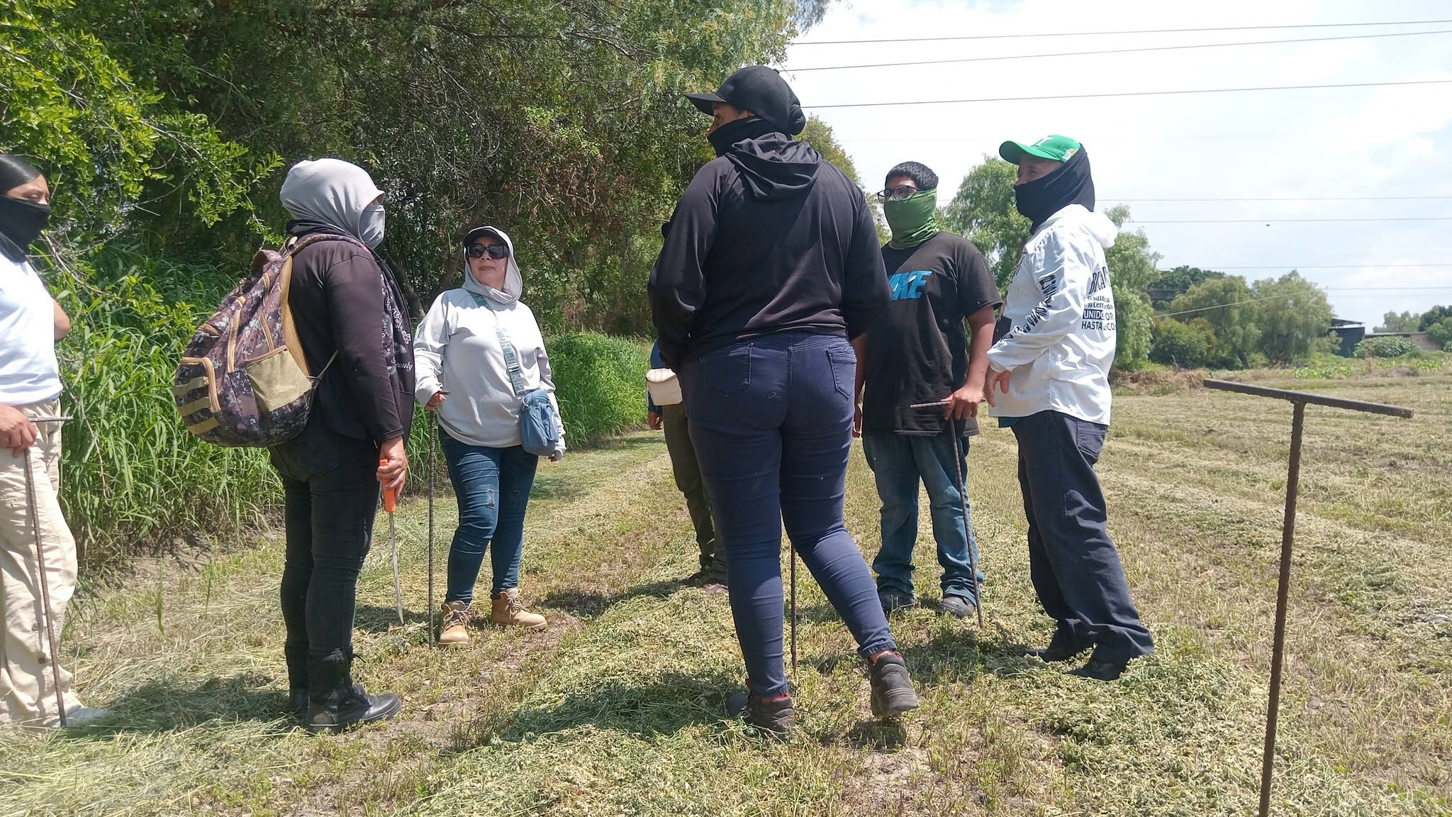 Madres buscadoras de #Salamanca se unen a familias de #Apaseo en la búsqueda de desaparecidos