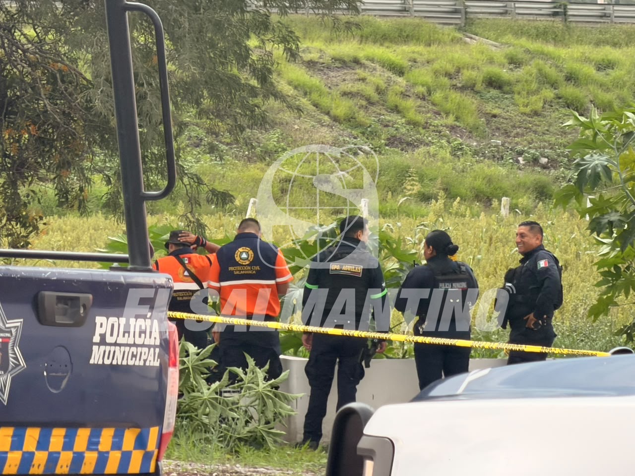 Muere motociclista tras accidente en la carretera a Cerro Gordo, en #Salamanca