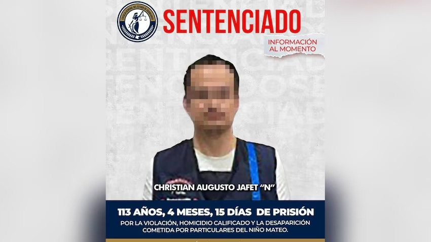 Apelan sentencia de 113 años por el crimen de Mateo Santiago en #León