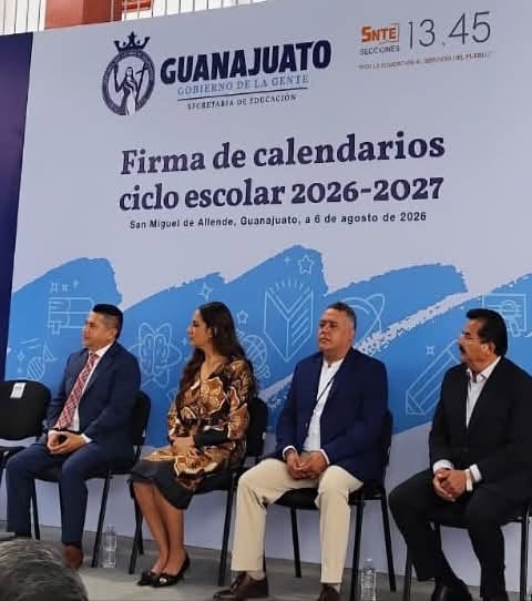 Calendario escolar 2026–2027 en #Guanajuato queda oficializado, serán 190 días de clases