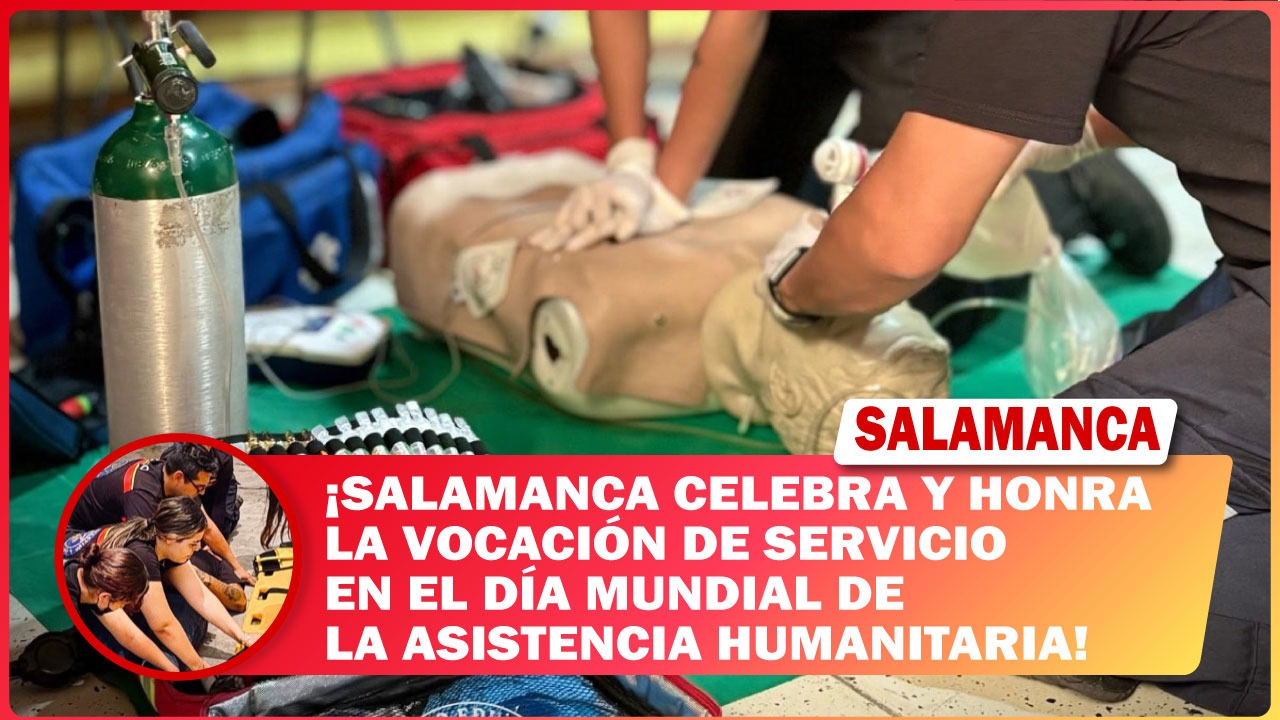 #Salamanca celebra y honra la vocación de servicio en el Día Mundial de la Asistencia Humanitaria