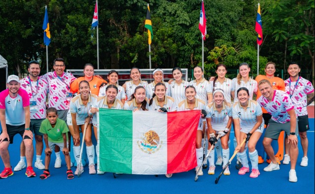 Salmantinas ponen en alto el nombre de México y conquistan plata en hockey sobre pasto en los Juegos Centroamericanos y del Caribe, en Santo Domingo 2026