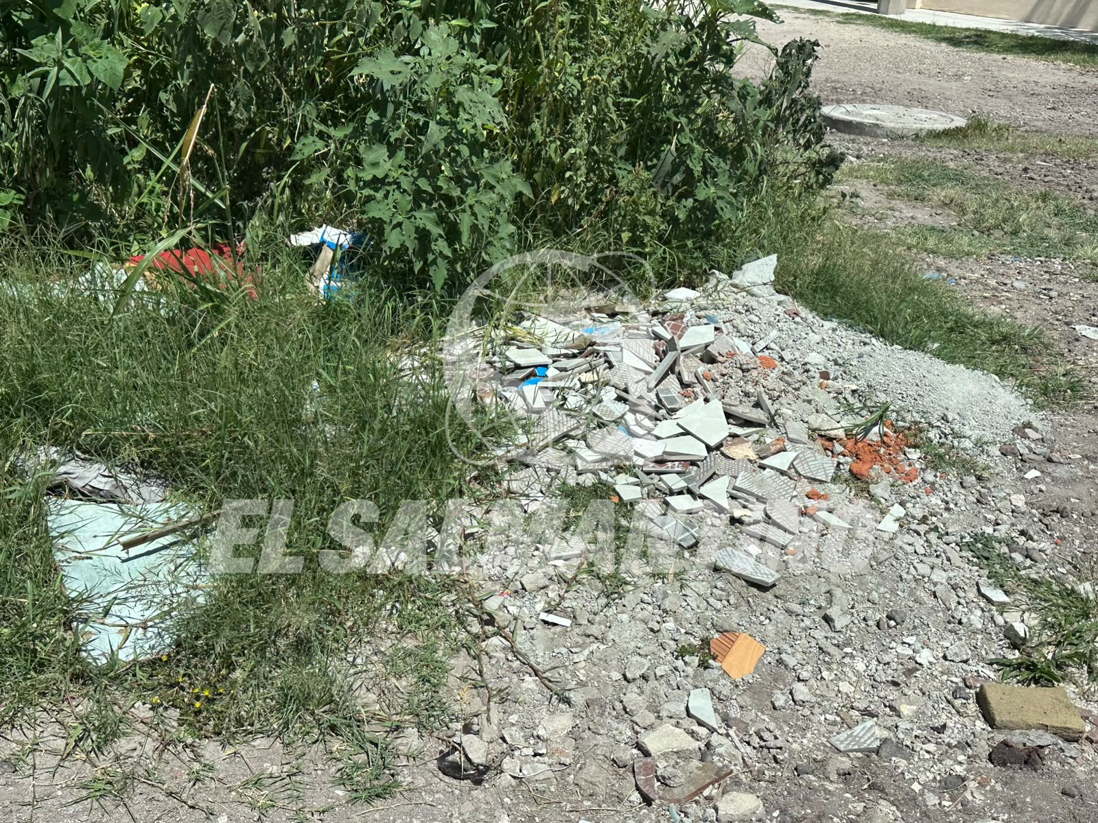 Vecinos de Ampliación La Gloria al Sur de #Salamanca denuncian tiraderos clandestinos en terrenos baldíos
