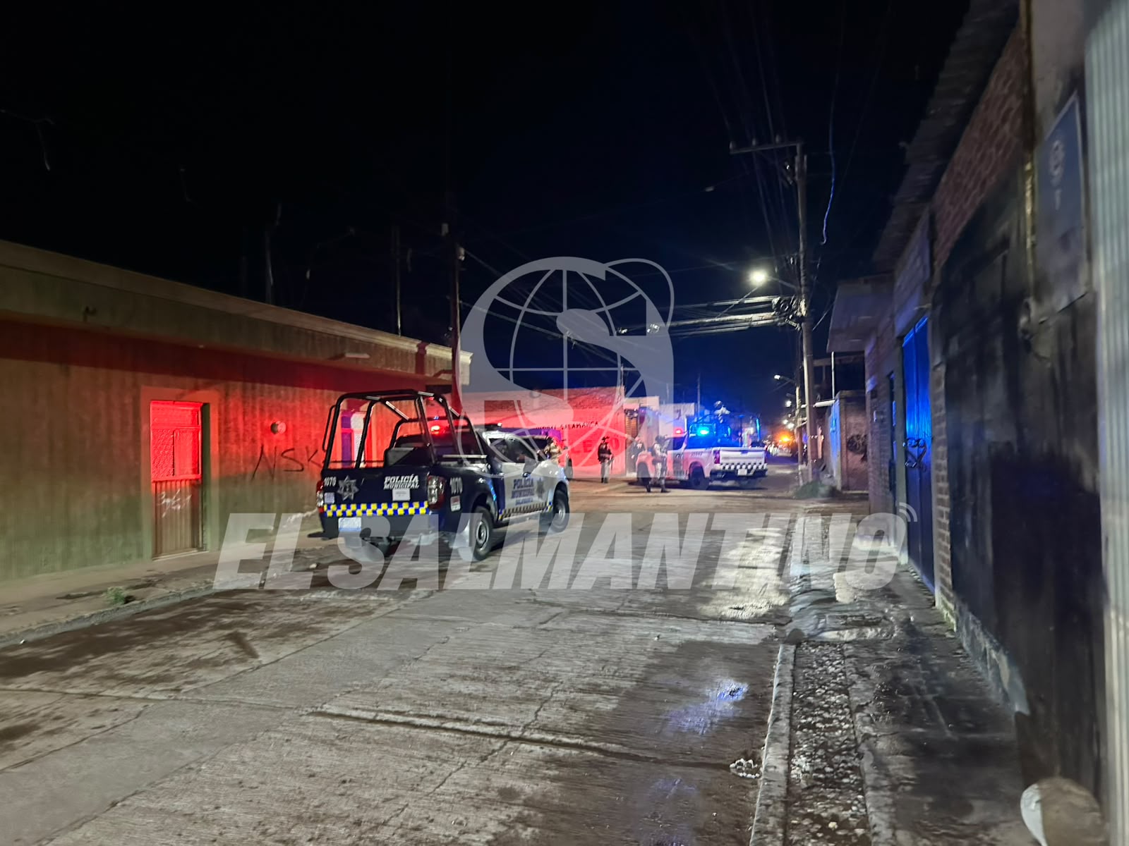 Dos personas resultan lesionadas tras ataque armado en Valtierrilla, #Salamanca