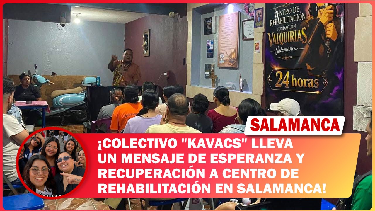 Colectivo «KAVACS» lleva un mensaje de esperanza y recuperación a centro de rehabilitación en Salamanca